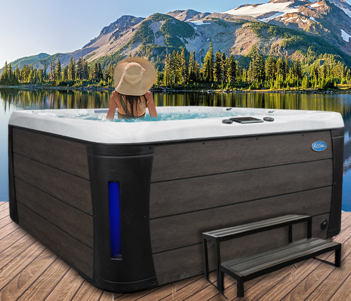 Calspas hot tub being used in a family setting - hot tubs spas for sale Fort McMurray